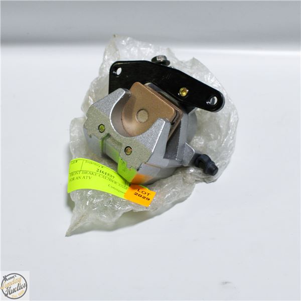 FRONT BRAKE CALIBER ASSEMBLY FOR AN ATV