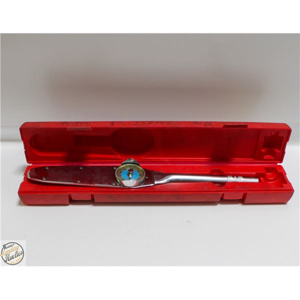 1/2" DRIVE TORQUE WRENCH