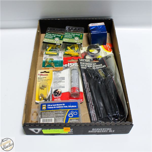 NEW SURPLUS GARAGE ITEMS