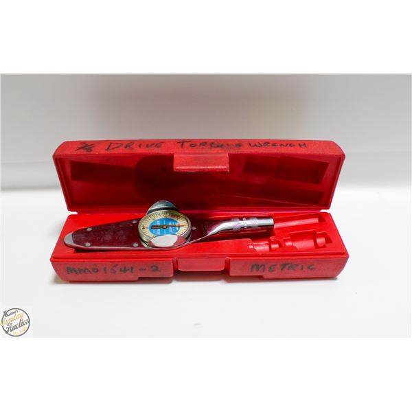 3/8" DRIVE TORQUE WRENCH METRIC