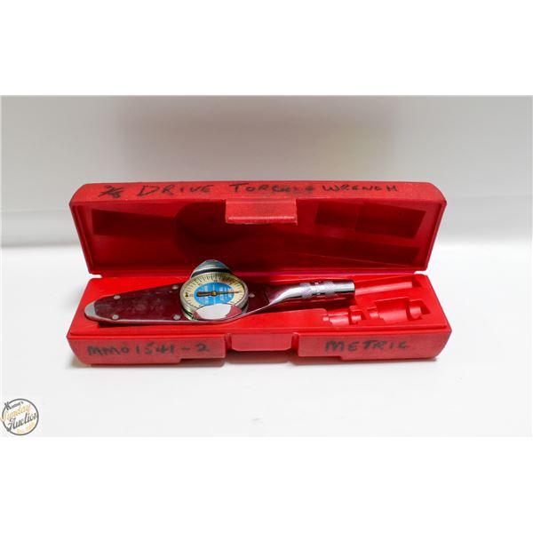 3/8" DRIVE TORQUE WRENCH METRIC