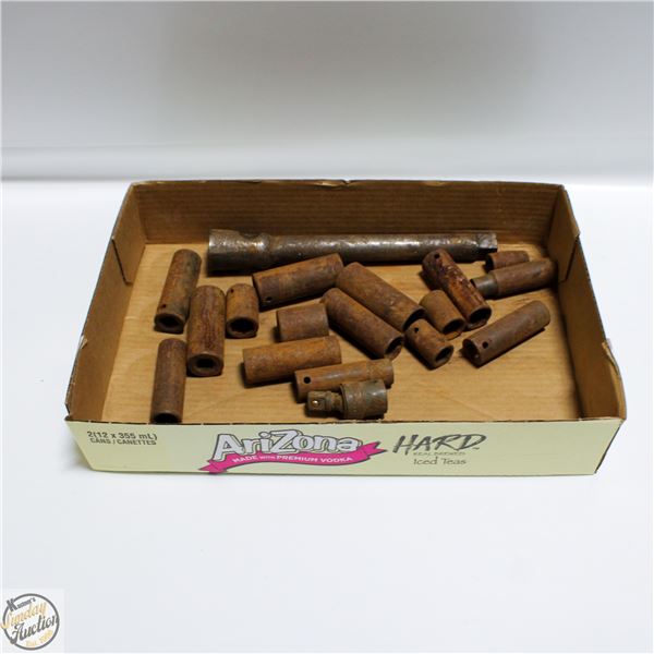 SET OF LARGE IMPACT SOCKETS