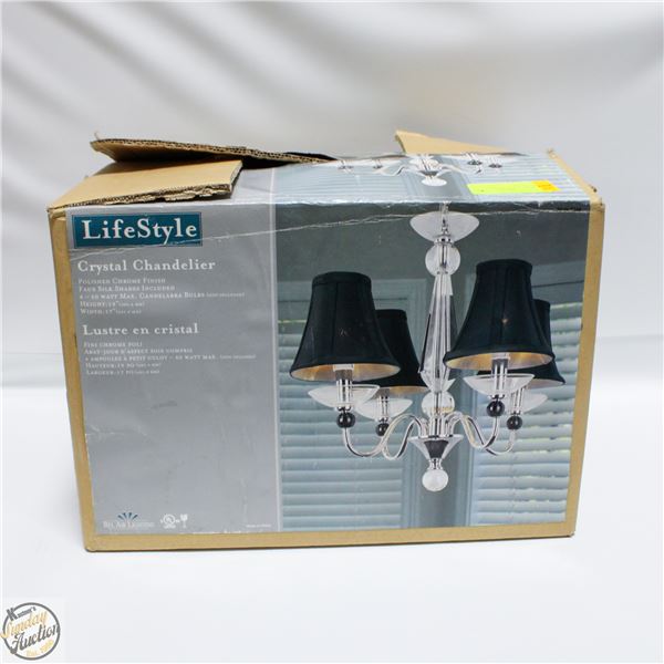 NEW LIFESTYLE CRYSTAL CHANDELIER