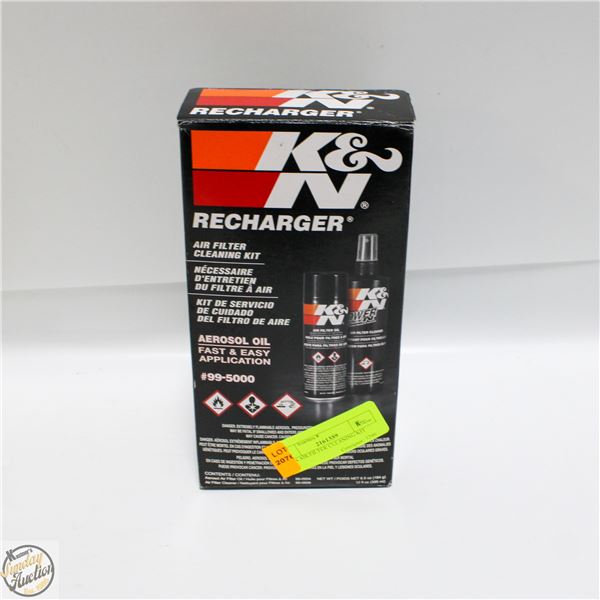 K&N AIR FILTER CLEANING KIT