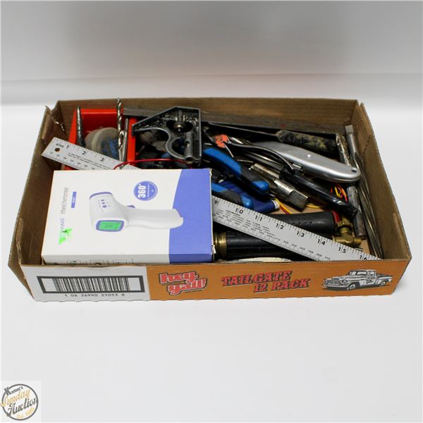 FLAT OF MISC. HAND TOOLS