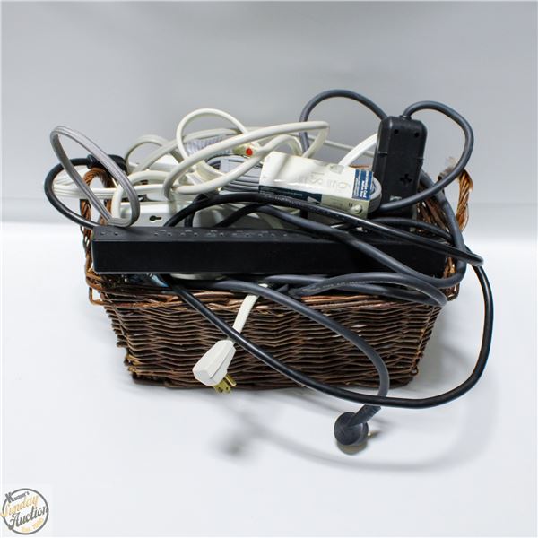 LOT OF VARIOUS POWER BARS AND SURGE PROTECTORS