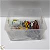 Image 1 : CLEAR TUB OF MISC. HAND TOOLS