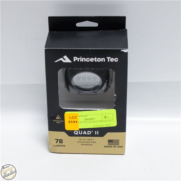 PRINCETON TEC HEADLAMP QUAD 2