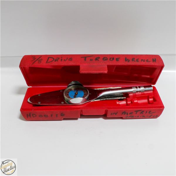 3/8" DRIVE TORQUE WRENCH METRIC