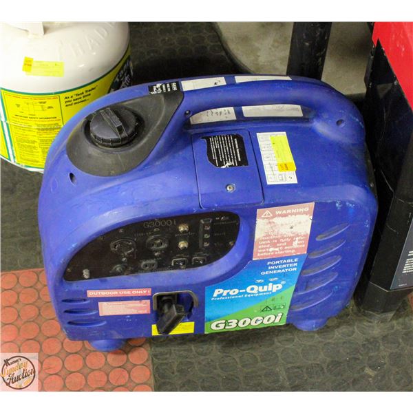 PRO-QUIP 3000 WATT INVERTER/GENERATOR