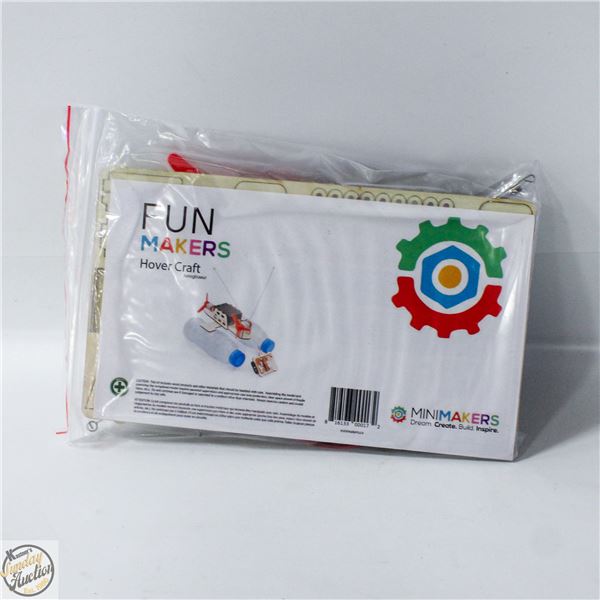 HOVERCRAFT CRAFT MAKING KIT WITH MOTOR