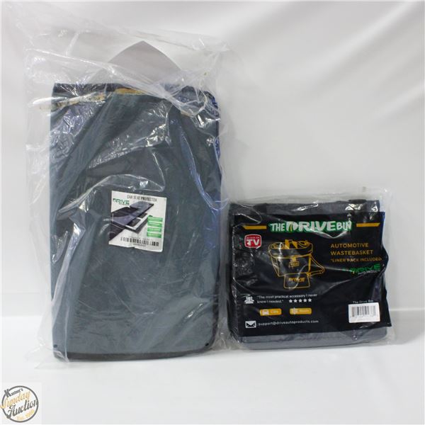 SEAT PROTECTOR AND GARBAGE BIN