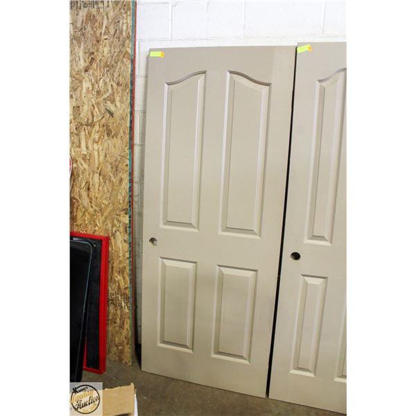 INTERIOR DOOR, 32" WIDE. PAINTED