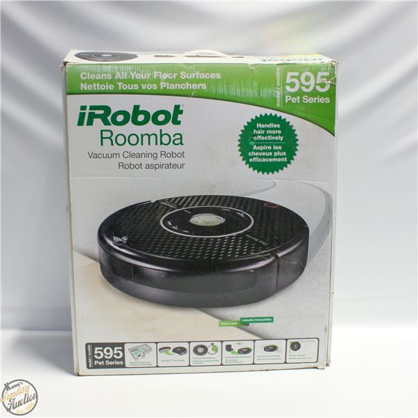 IROBOT ROOMBA 595 PET SERIES NOT NEW FROM