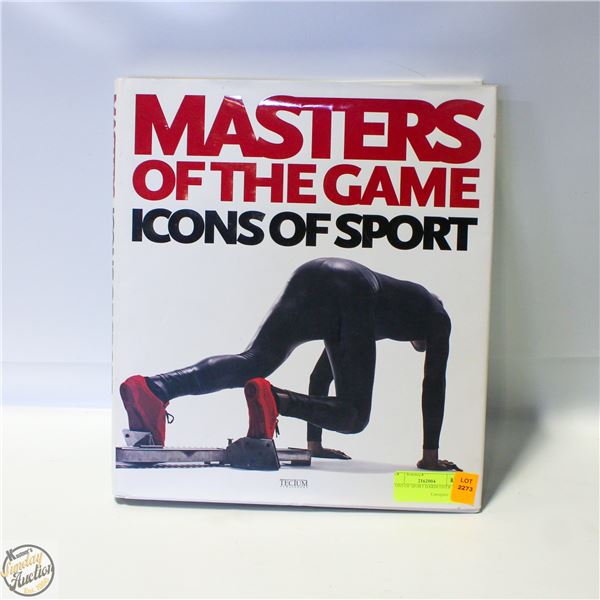 ICONS OF SPORT HARDCOVER BOOK