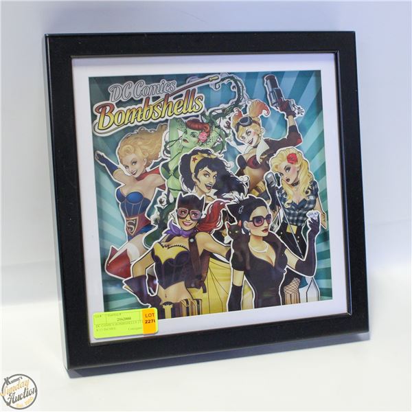DC COMICS BOMBSHELLS 13 INCHES X 13 INCHES