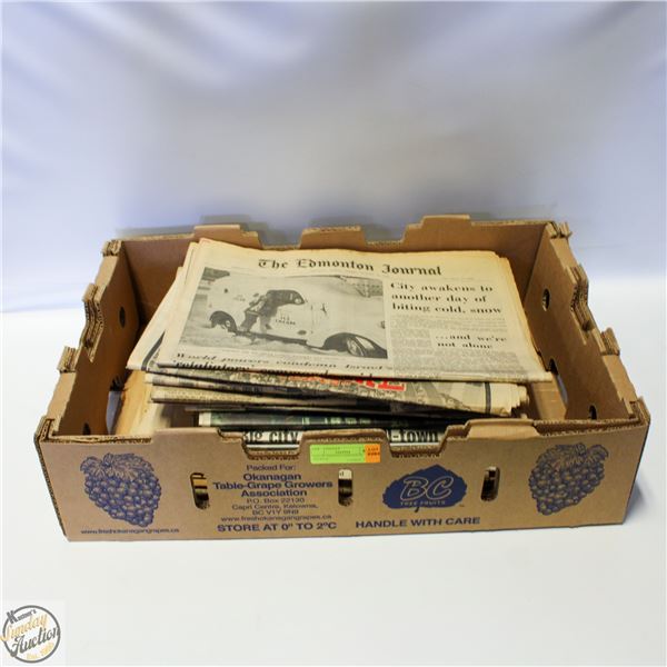 LOT OF VINTAGE EDMONTON JOURNAL