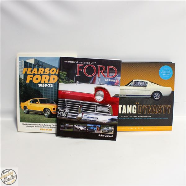 LOT OF 3 FORD BOOKS