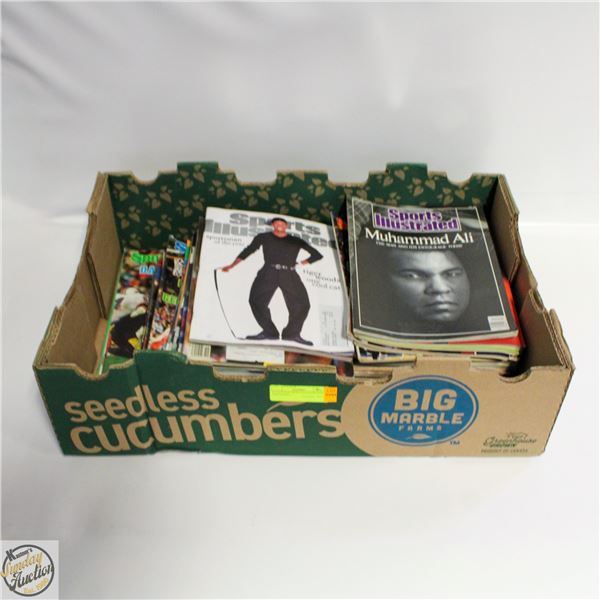 61 VINTAGE SPORTS ILLUSTRATED MAGAZINES