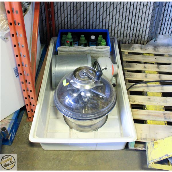 GROW PLANTER + GROW PLANT FOOD/ETC + BUD TRIMMER +