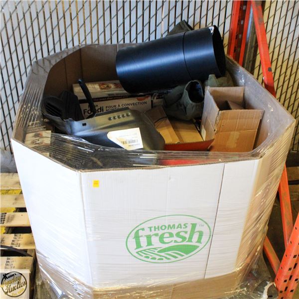 PALLET OF STORE RETURNS