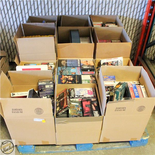 PALLET OF VARIOUS VHS