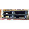 Image 1 : STACK OF 2 HEAVY DUTY PLASTIC PALLETS