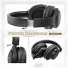 Image 2 : KVIDIO BLUETOOTH HEADPHONES OVER EAR, 65 HOURS