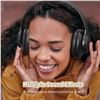 Image 3 : KVIDIO BLUETOOTH HEADPHONES OVER EAR, 65 HOURS