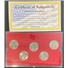 Image 1 : 2003-D State Quarters 5 Coin Set