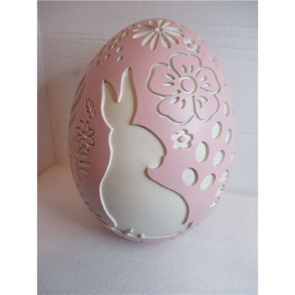 HOME SENSE PINK EASTER DECOR AROUND 10 INCHES HIGH