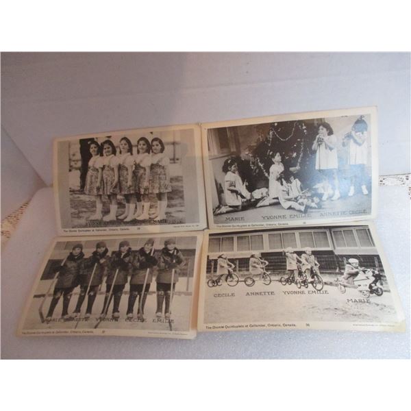 DIONNE QUINTUPLETS COLLECTIBLE POST CARDS
