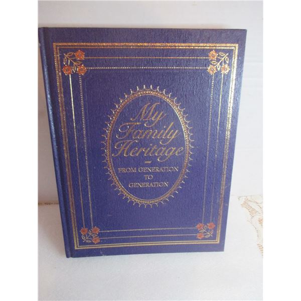 FAMILY TREE BOOK