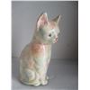 Image 1 : VINTAGE CAT FLORAL FIGURE