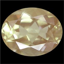 3.90ct Oval Natural Unheated Yellow Andesine Appraisal Estimate $390 (GEM-13982)