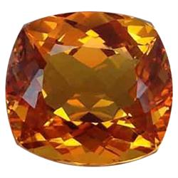 13.9ct Cushion Golden Yellow Citrine (GEM-14283B)