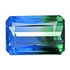 Image 1 : 32.50ct AAA Bi-Color Emerald Cut Quartz (GEM-14504)