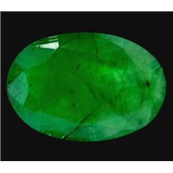2.42ct Green Emerald Colombian Oval Cut (GEM-15052)