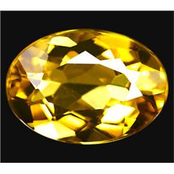 1.09ct Top AAA Oval Yellow Beryl Tanzania  (GEM-15096)