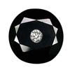 1.45ct White & Black Natural Diamond (GEM-16163)