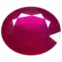3.66ct Oval Red Ruby SI (GEM-20081)