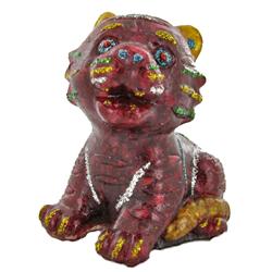 1200ct. Cat Statue Fancy Sapphire~Topaz RETAIL $1800 (GEM-4905)