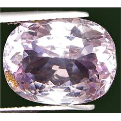  8.46ct Top AAA Mozambique White Pink Kunzite VVS Appraisal Estimate $425 (GEM-8776)