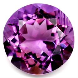 1.25ct Magnificent Round Bright Purple Brazil Amethyst (GMR-0920)