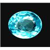0.68ct Oval Paraiba Neon Blueish Green Apatite (GEM-7009A)