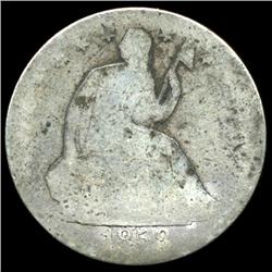 1858O Seated Half Circulated (COI-5862)