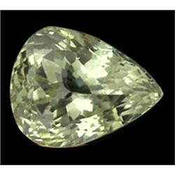 232ct 100% Unheated Glossy Yellow Kunzite FLAWLESS Appraisal Estimate $34850 (GEM-17310)