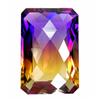 Image 1 : 54.05ct Emerald Checker Cut Bi-Color Ametrine (GEM-16518)