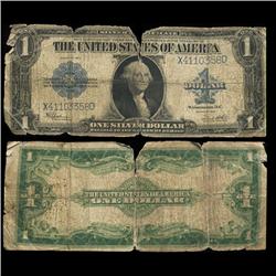 1923 $1 Large Silver Certificate Circulated Scarce (CUR-05997)