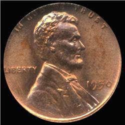 1950 Lincoln Cent Graded GEM Red Toned (COI-6235)